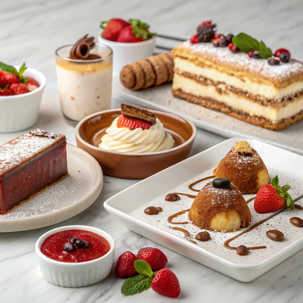 Italian Desserts Delights Course
